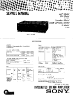 Sony TA-F420A - Service Manual